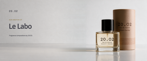 20.O2 Our Creation of Le Labo — approved desktop collection banner.