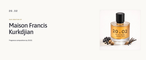 20.O2 Our Creation of Maison Francis Kurkdjian — approved desktop collection banner.