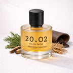 Absolute Leather Perfume Bottle Angled — 20.O2