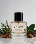 Absolute Leather eau de parfum by 20.O2 — leather, cypress, patchouli and vetiver