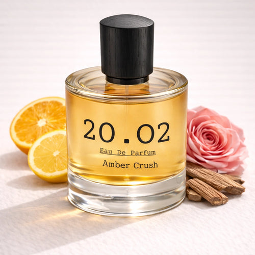 Amber Crush Perfume Bottle Angled — 20.O2