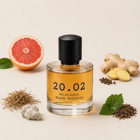 Black Velocity by 20.O2, bottle