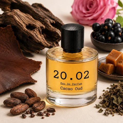 Cacao Oud by 20.O2, macro detail