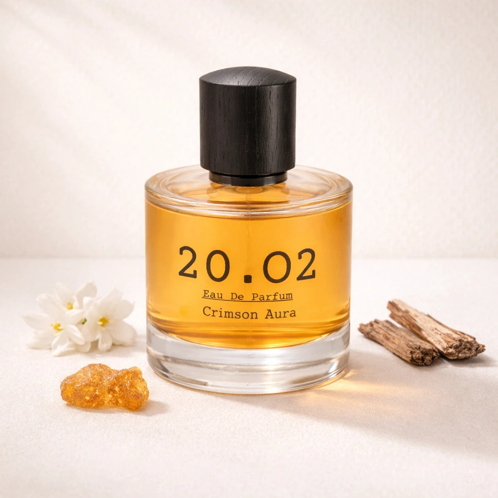 Crimson Aura Perfume Bottle — 20.O2