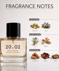 Desert Sandal perfume bottle by 20.O2, made in the UAE