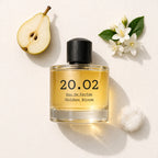 Golden Bloom Flat Lay — 20.O2 Eau de Parfum