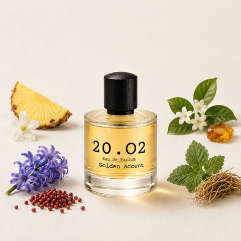 Golden Accent by 20.O2, bottle