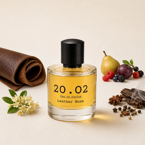 Leather Muse by 20.O2, bottle