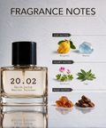 Marine Incense perfume bottle by 20.O2, made in the UAE
