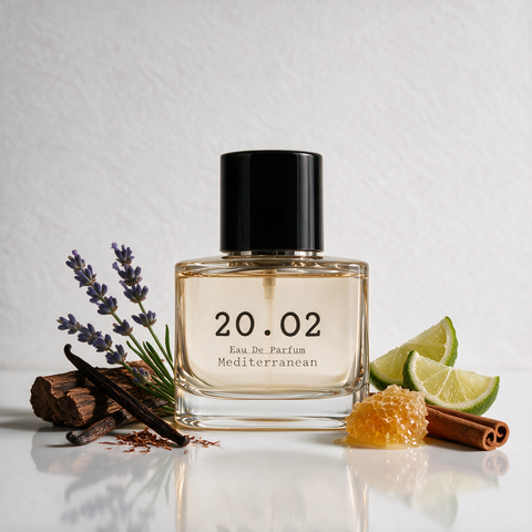 Mediterranean Tobacco eau de parfum by 20.O2 — bergamot, honey, tobacco and vanilla