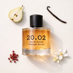 Midnight Mirror Flat Lay — 20.O2 Eau de Parfum