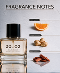 Midnight Blue perfume bottle by 20.O2, made in the UAE