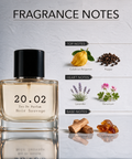 Noir Sauvage perfume bottle by 20.O2, made in the UAE