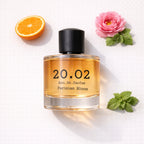 Parisian Bloom Flat Lay — 20.O2 Eau de Parfum
