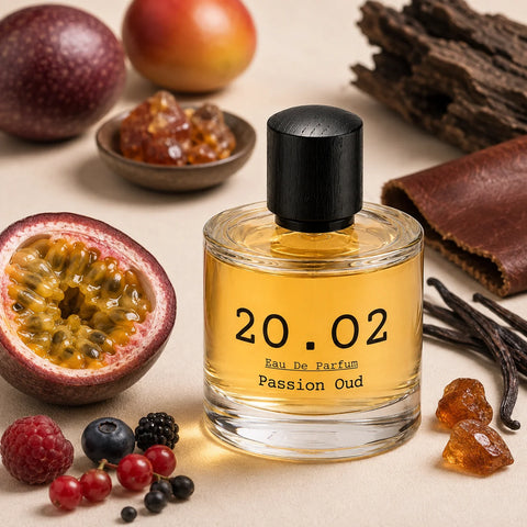 Passion Oud by 20.O2, macro detail