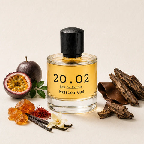 Passion Oud by 20.O2, angled view