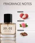 Pink Bloom perfume bottle by 20.O2, made in the UAE