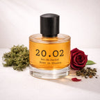 Rose in Shadow Perfume Bottle Angled — 20.O2