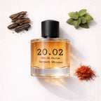 Serpent Whisper Flat Lay — 20.O2 Eau de Parfum