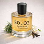 Silver Crest Perfume Bottle Angled — 20.O2