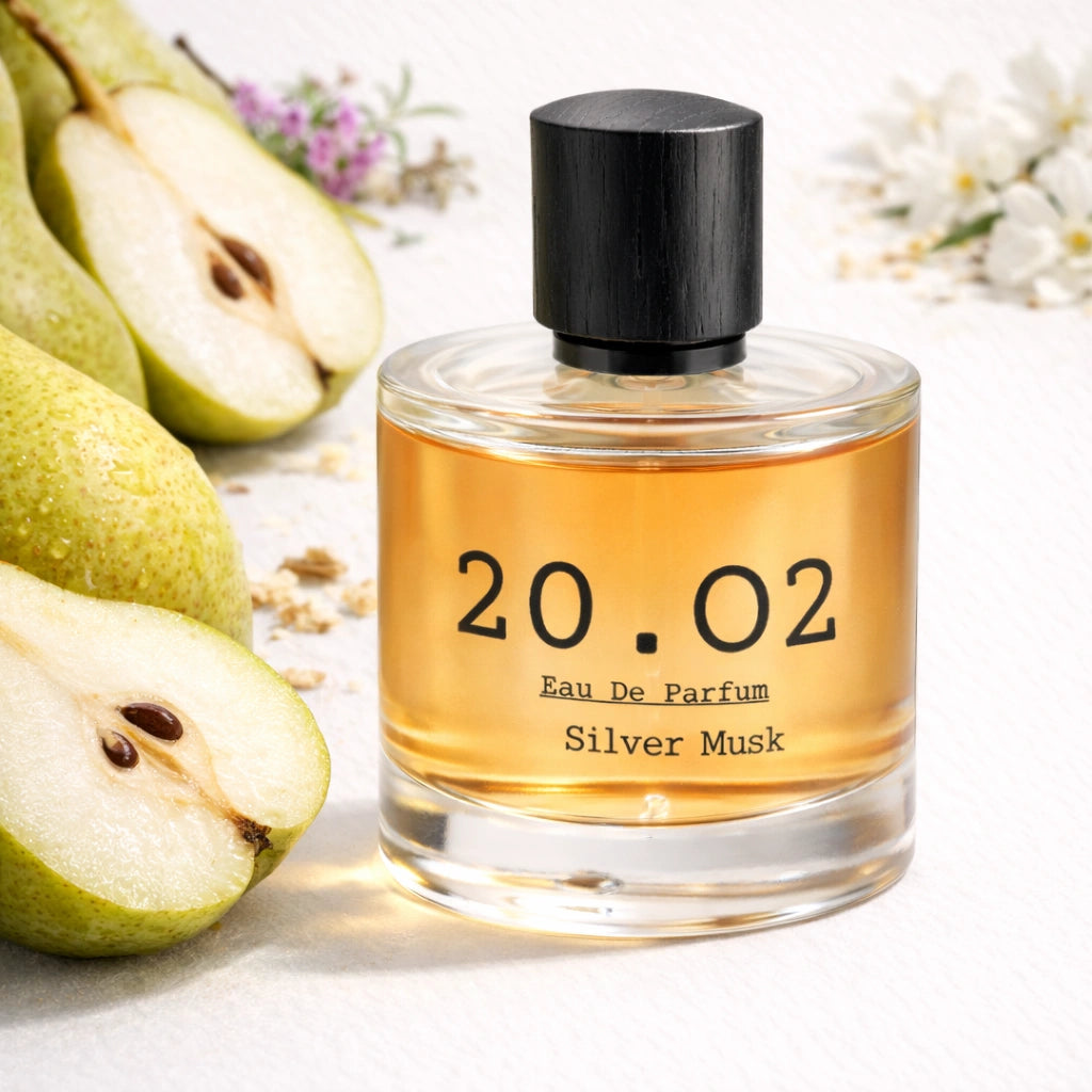 Silver Musk Eau de Parfum — Pear, Ambrox & Musk | 20.O2