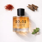 Supreme Oud Flat Lay — 20.O2 Eau de Parfum