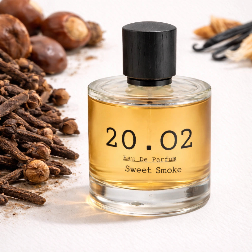 Sweet Smoke Eau de Parfum — Pink Pepper, Chestnut & Vanilla | 20.O2