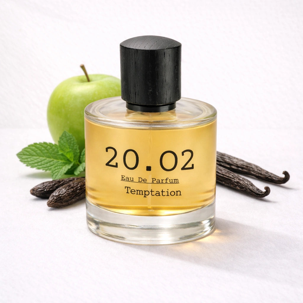Temptation Perfume Bottle Angled — 20.O2
