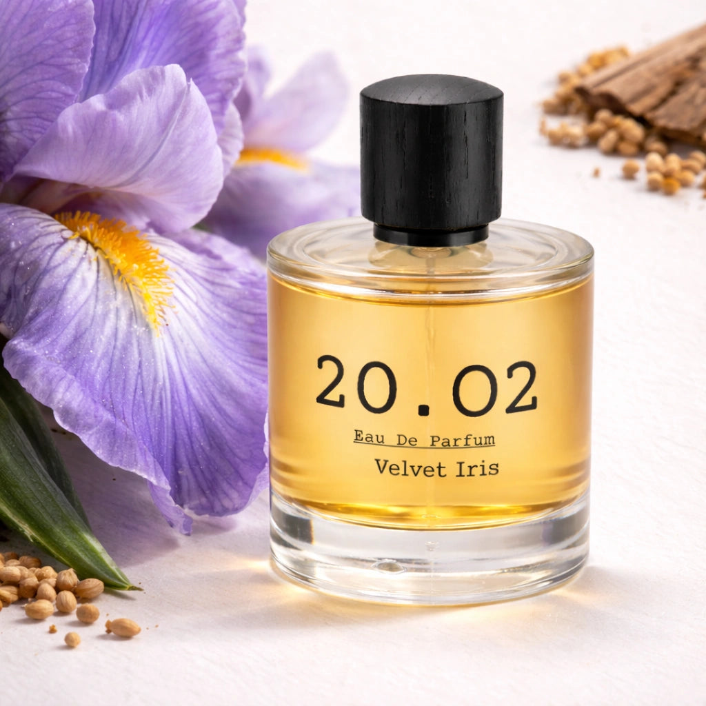 Velvet Iris Eau de Parfum — Lavender, Iris & Cedar | 20.O2