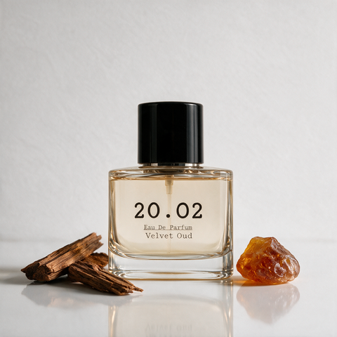 Velvet Oud eau de parfum by 20.O2 — rosewood, oud and amber