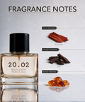 Velvet Oud perfume bottle by 20.O2, made in the UAE