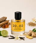 Sacred Sandal by 20.O2, eau de parfum bottle