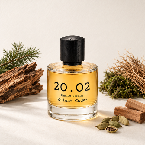 Silent Cedar by 20.O2, bottle